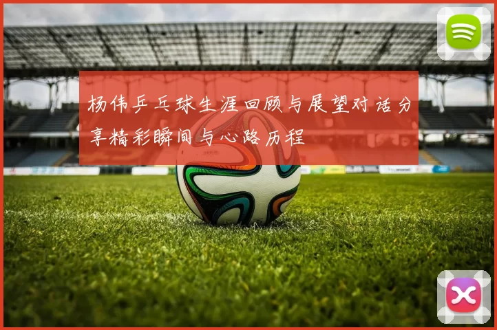 杨伟乒乓球生涯回顾与展望对话分享精彩瞬间与心路历程