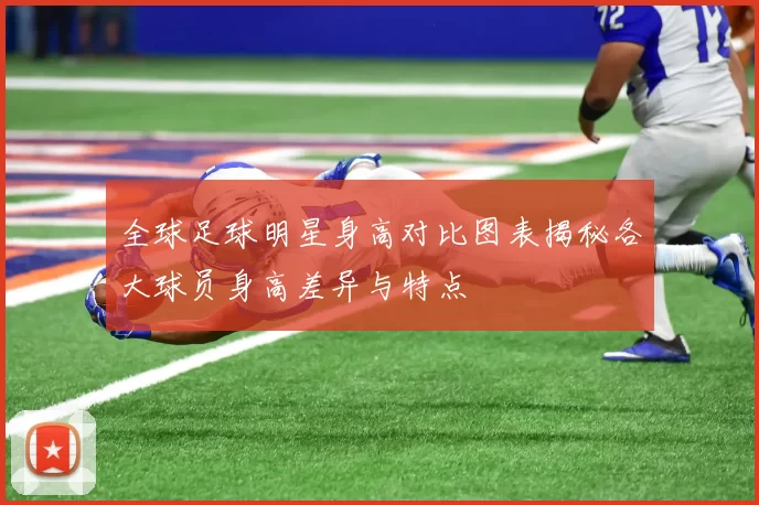 全球足球明星身高对比图表揭秘各大球员身高差异与特点